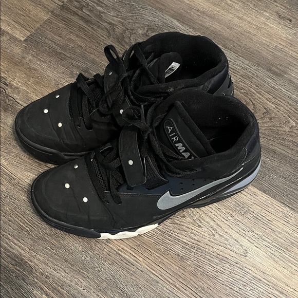 Nike Other - Nike Air Max Black & Grey Sneakers Tennis Shoes - Sz 10